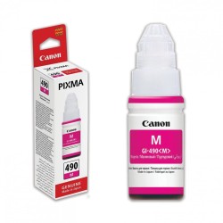 Чернила CANON GI-490M для СНПЧ Pixma пурпурные ресурс 7000 стр. оригинальные 362228
