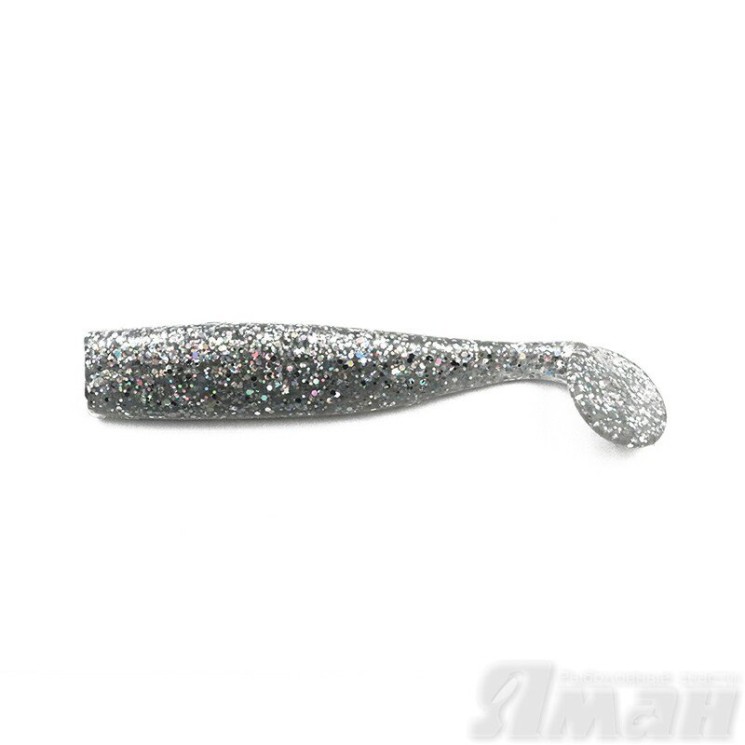 Виброхвост Yaman Spry Minnow, 4" цвет 13 - Chrome, 5 шт Y-SM4-13