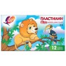 Пластилин классический Луч Zoo 12 цветов 162 г 19С 1272-08