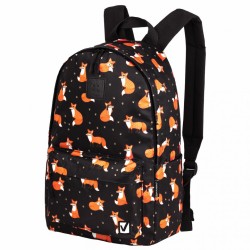 Рюкзак Brauberg Positive потайной карман, Sly foxes, 42х28х14 см, 270779