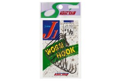 Крючок офсетный Yamai Worm Hook J-1 №3 (10 шт)