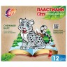Пластилин классический Луч Zoo 12 цветов 180 г 29C 1722-08