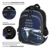 Ранец Brauberg Quadro, 3 отделения, с брелоком, Sport car, LED-ЛАМПОЧКИ, 37х28х18 см, 271359