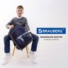 Ранец Brauberg Quadro, 3 отделения, с брелоком, Sport car, LED-ЛАМПОЧКИ, 37х28х18 см, 271359