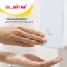 Дозатор для жидкого мыла Laima Professional Original, наливной, 0,8 л, белый, ABS-пластик, 605774