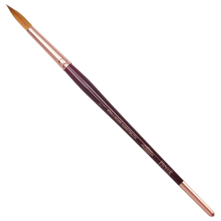 Кисть художественная KOH-I-NOOR колонок, круглая, №11, короткая ручка 9935011010BL
