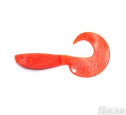 Твистер Yaman Mermaid Tail, 5" цвет 03 - Carrot gold flake, 5 шт Y-MT5-03