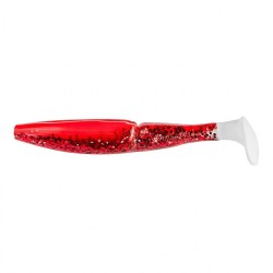 Виброхвост Helios Guru 3,0"/7,62 см, цвет Red Sparkles WT 9 шт HS-29-034