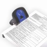 Дырокол металлический Brauberg "Office-Expert", до 25 л, черно-синий, 228604