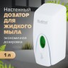 Дозатор для жидкого мыла Laima Professional Original, наоивной, 1 л, белый, ABS-пластик, 605782