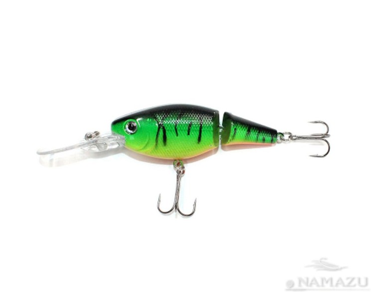 Воблер Namazu Jointed Zun Shad, 105 мм, 12,3г, кренк, плавающий (0,5-2,5м), цвет 4 N37-105-4