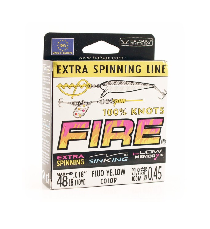 Леска Balsax Fire Box 100м 0,45 (21,9кг)