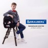 Рюкзак Brauberg Optima, 2 отделения, с брелоком, Keep away, светящийся, 36х27х18 см, 271361