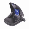 Дырокол металлический Brauberg "Office-Expert", до 35 л, черно-синий, 228605