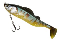 Виброхвост Adusta Pick tail swiммer 7" цвет 206 Oikawa