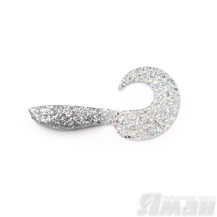 Твистер Yaman Mermaid Tail, 5" цвет 13 - Chrome, 5 шт Y-MT5-13