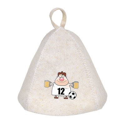 Шапка для бани Hot Pot Игрок 12 (войлок) 41235