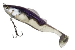 Виброхвост Adusta Pick tail swiммer 7" цвет 207 Wakasagi