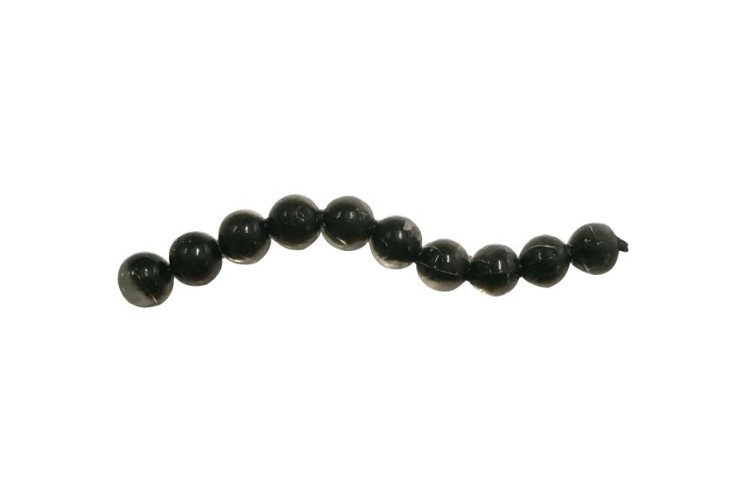 Приманка икра Nikko Dappy Super Scent Balls 70мм цвет CO1 Black Clear, 12 шт