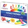 Пластилин классический Луч Классика 10 цветов 200 г со стеком 7С304-08