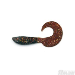 Твистер Yaman Mermaid Tail, 5" цвет 09 - Motor Oil, 5 шт Y-MT5-09