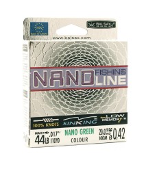 Леска Balsax Nano Fishing Green Box 100м 0,42 (20,0кг)