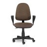Кресло оператора Brabix Prestige Ergo MG-311 ткань, коричневое 531875
