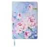 Блокнот А5 Brauberg Vista Pink Flowers 80 листов, клетка 112075