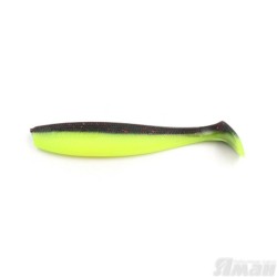 Виброхвост Yaman Sharky Shad, 4,5", цвет 32 - Black Red Flake Y-SS45-32