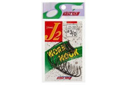 Крючок офсетный Yamai Worm Hook J-2 №3/0 (8 шт)