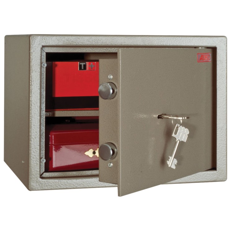 Сейф офисный Aiko ТМ-25, 250х340х280 мм, 10 кг