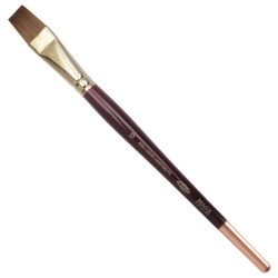 Кисть художественная KOH-I-NOOR колонок, плоская, №10, короткая ручка 9936010010BL