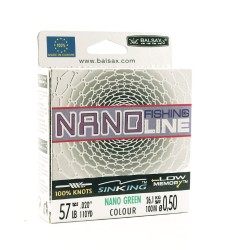 Леска Balsax Nano Fishing Green Box 100м 0,5 (26,1кг)