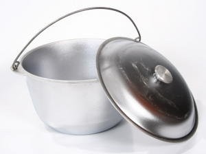 Котелок алюминиевый литой 3л