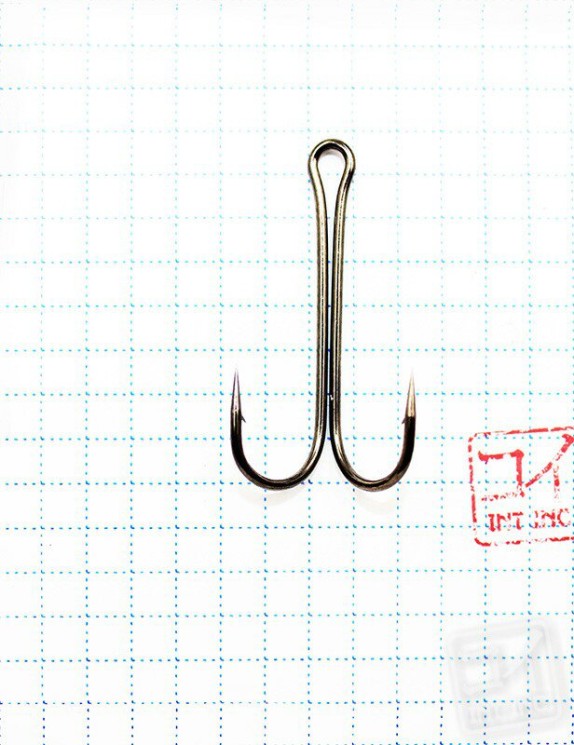 Крючок Koi Double Hook № 1/0, BN, двойник (10 шт.) KH2301-1/0BN