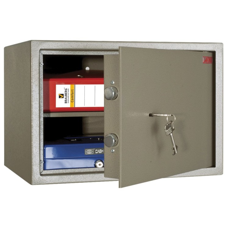 Сейф офисный Aiko ТМ-30, 300х440х355 мм, 16 кг