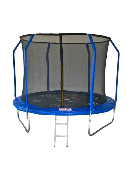 Батут с сеткой и лестницей 10-футовый Sport Elite Game FR-50-10FT (305 см)