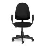Кресло оператора Brabix Prestige Ergo MG-311 кожзам, черное 531877