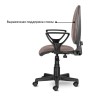 Кресло оператора Brabix Prestige Ergo MG-311 кожзам, черное 531877