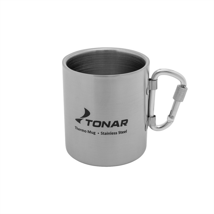 Термокружка 230ML ручка-карабин T.TK-M37-230 Tonar