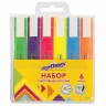 Набор текстовыделителей Юнландия Colorstar линия 1-4 мм 6 цветов 151709