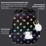 Ранец Brauberg Luminous, 2 отделения, с брелоком, Paws, светящийся, 38х29х16 см, 271366