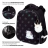 Ранец Brauberg Luminous, 2 отделения, с брелоком, Paws, светящийся, 38х29х16 см, 271366