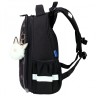 Ранец Brauberg Luminous, 2 отделения, с брелоком, Paws, светящийся, 38х29х16 см, 271366