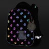 Ранец Brauberg Luminous, 2 отделения, с брелоком, Paws, светящийся, 38х29х16 см, 271366