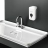 Диспенсер для жидкого мыла Ultra Laima Professional, наливной, 0,5 л, белый, ABS-пластик, 606829