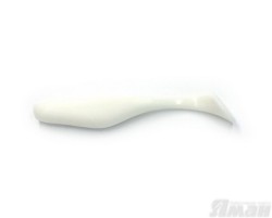 Виброхвост Yaman Greedy Shad, 3,5", цвет 01 - White, 6 шт Y-GS35-01
