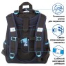 Ранец для мальчиков Brauberg Premium Cyborg 3D панель, с брелоком 17 л 229910