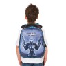 Ранец для мальчиков Brauberg Premium Cyborg 3D панель, с брелоком 17 л 229910