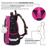 Ранец Brauberg Luminous, 2 отделения, с брелоком, Cats first, светящийся, 38х29х16 см, 271367